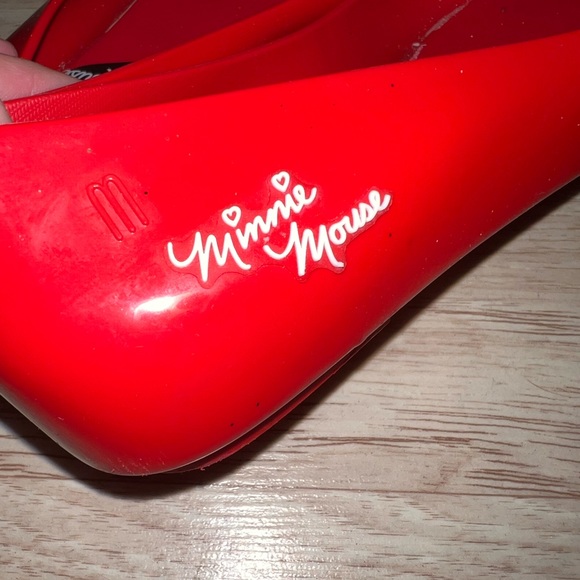 Disney Mini Melissa - Mel Red Slip-ons - Picture 7 of 9